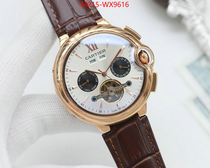 Watch(TOP)-Cartier the best affordable ID: WX9616 $: 215USD