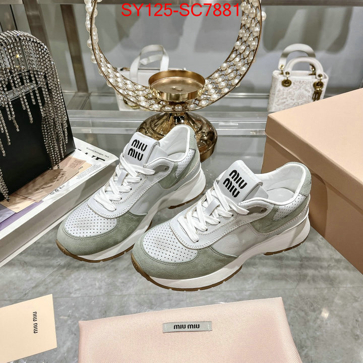 Women Shoes-Miu Miu high quality replica ID: SC7881 $: 125USD