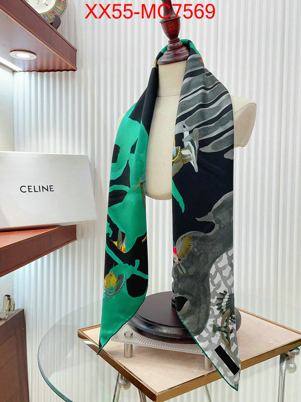 Scarf-CELINE fake high quality ID: MC7569 $: 55USD