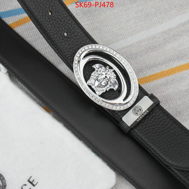 Belts-Versace wholesale replica shop ID: PJ478 $: 69USD