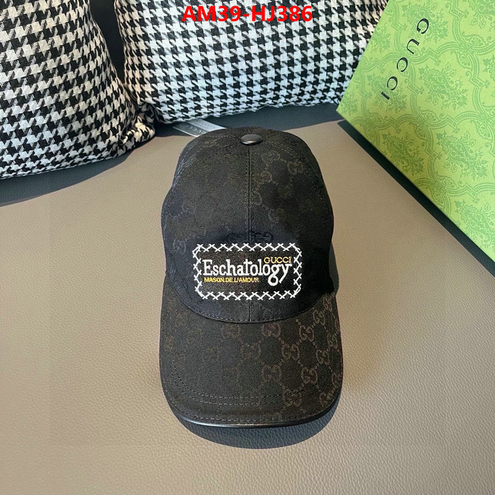 Cap(Hat)-Gucci designer high replica ID: HJ386 $: 39USD