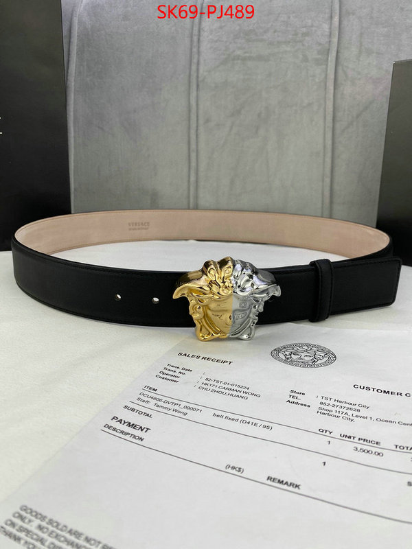 Belts-Versace aaaaa quality replica ID: PJ489 $: 69USD