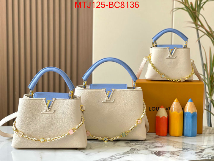 LV Bags(4A)-Handbag Collection- top quality replica ID: BC8136