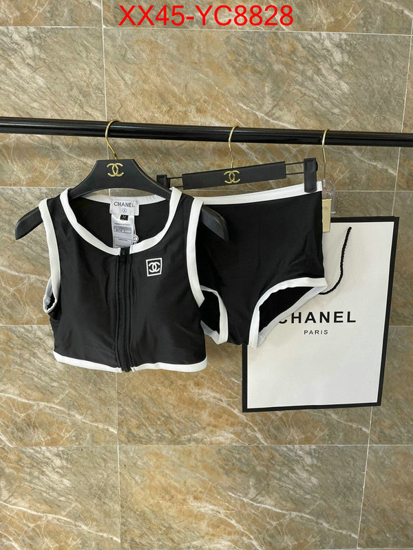 Swimsuit-Chanel brand designer replica ID: YC8828 $: 45USD