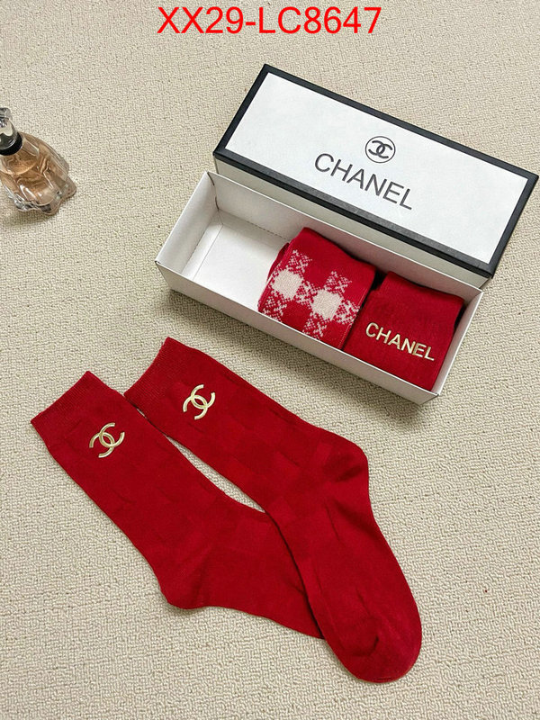Sock-Chanel what is a 1:1 replica ID: LC8647 $: 29USD