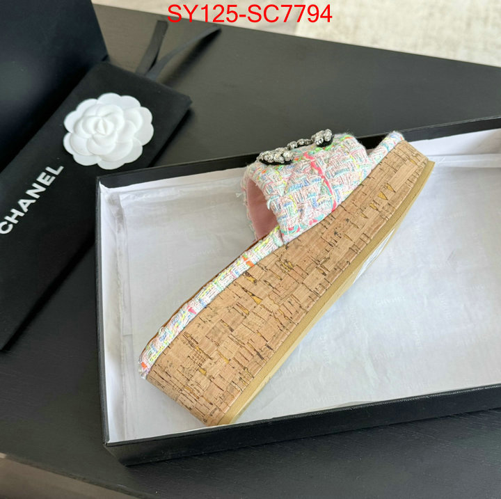 Women Shoes-Chanel brand designer replica ID: SC7794 $: 125USD