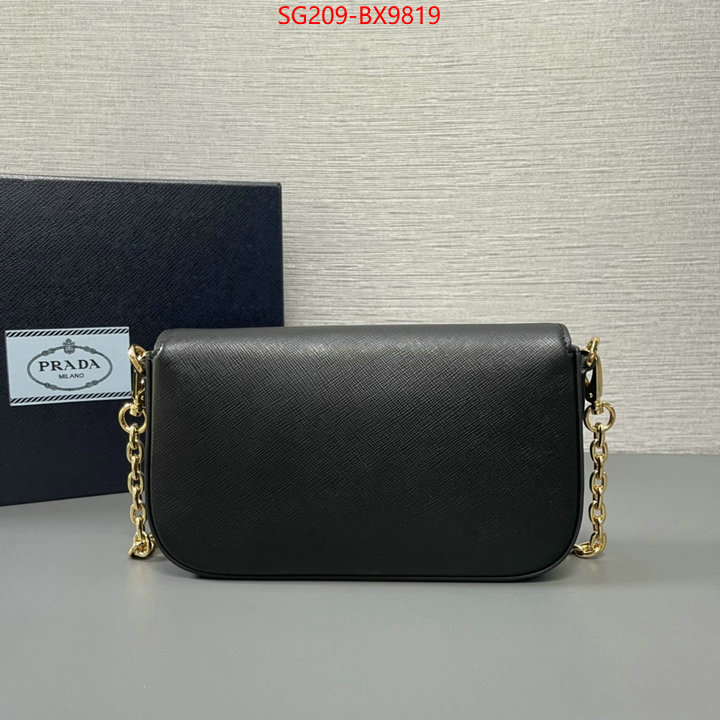 Prada Bags(TOP)-Crossbody- best wholesale replica ID: BX9819 $: 209USD,