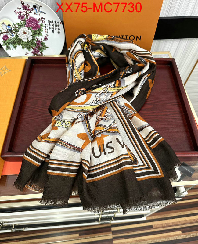 Scarf-LV wholesale replica shop ID: MC7730 $: 75USD