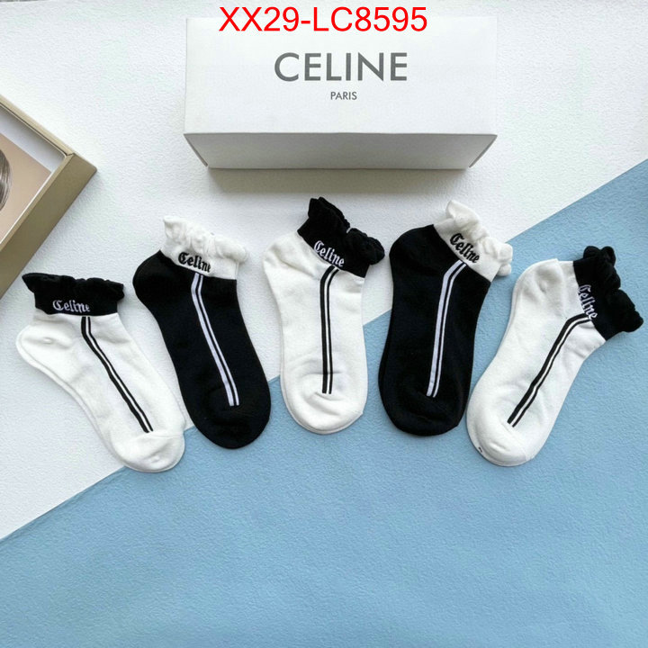 Sock-CELINE mirror copy luxury ID: LC8595 $: 29USD