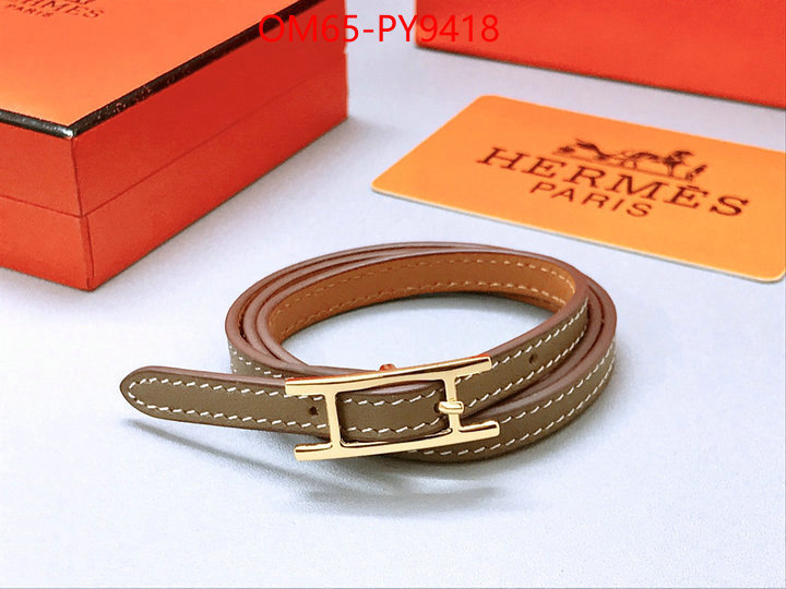 Belts-Hermes where can i buy the best 1:1 original ID: PY9418 $: 65USD