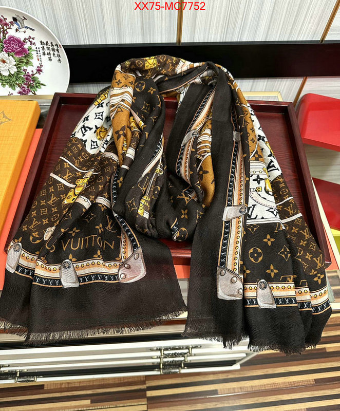 Scarf-LV luxury cheap replica ID: MC7752 $: 75USD