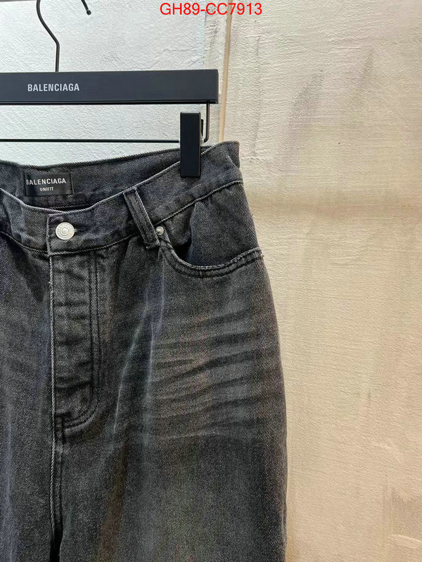 Clothing-Balenciaga designer 1:1 replica ID: CC7913 $: 89USD