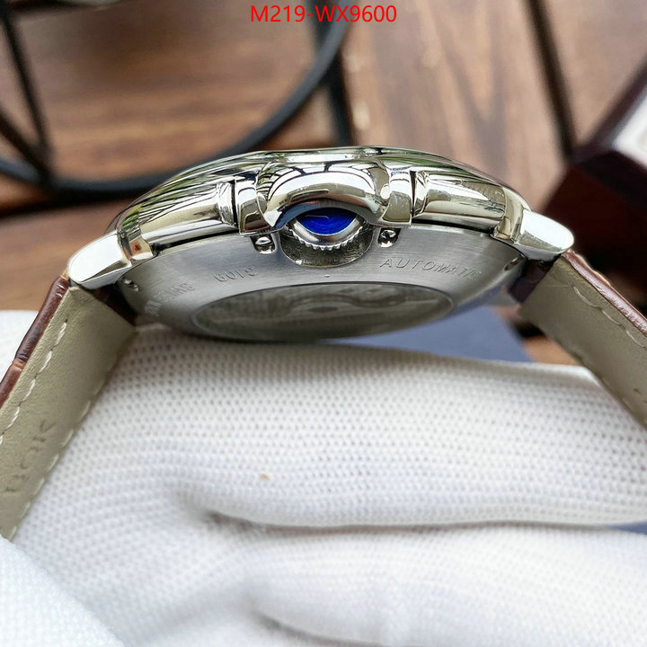Watch(TOP)-Cartier luxury ID: WX9600 $: 219USD