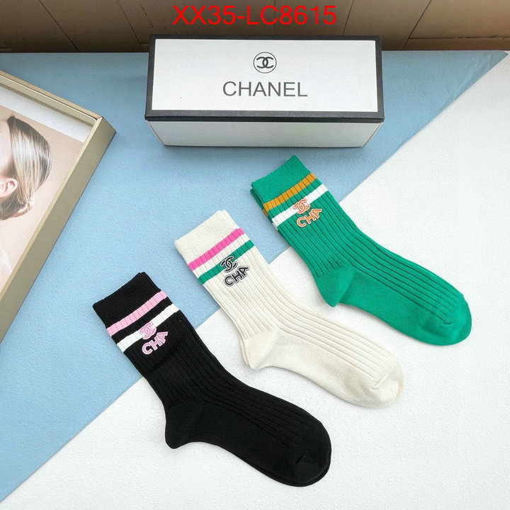 Sock-Chanel high quality replica ID: LC8615 $: 35USD