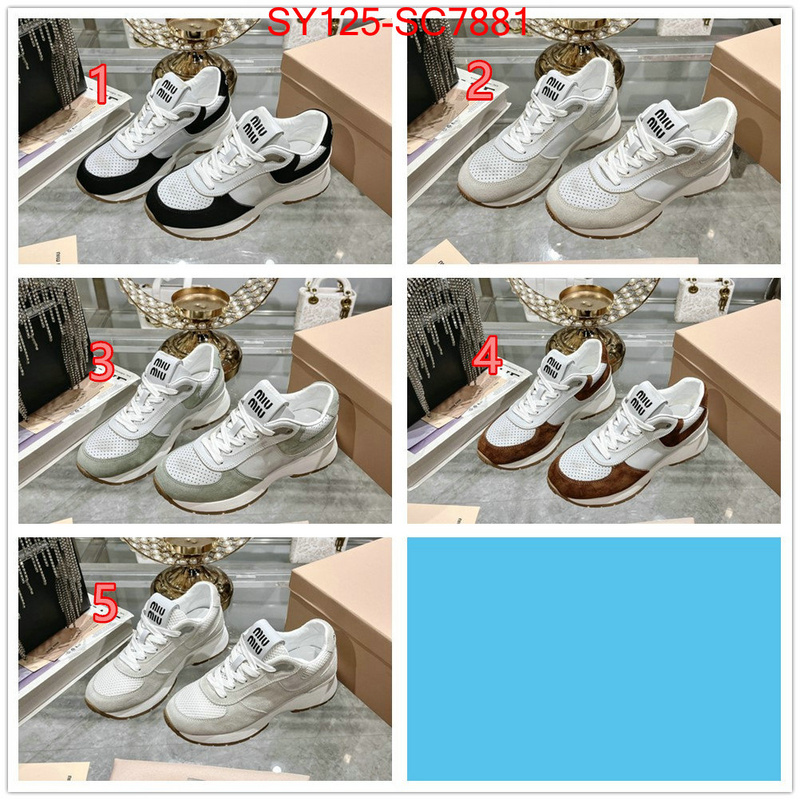 Women Shoes-Miu Miu high quality replica ID: SC7881 $: 125USD