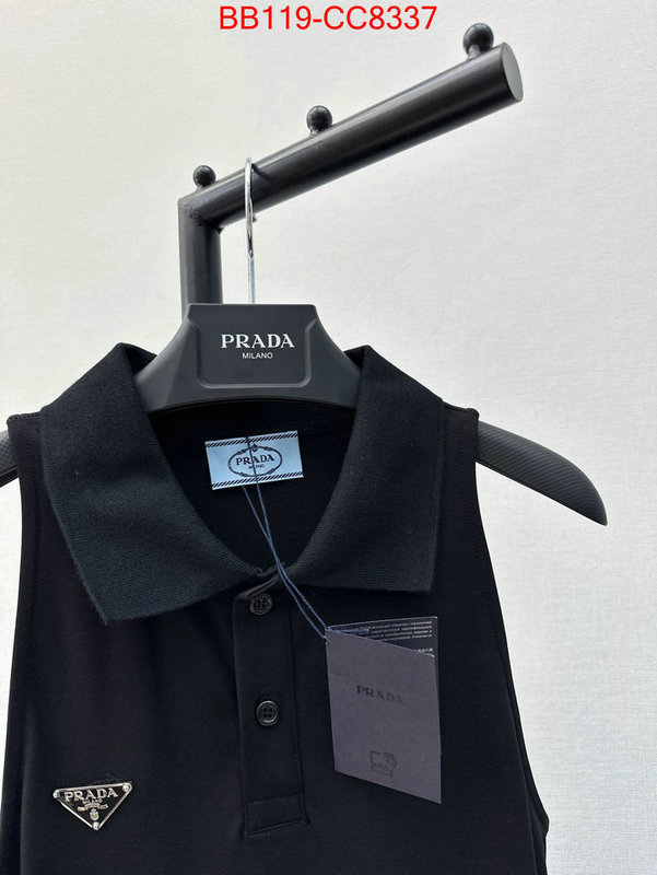 Clothing-Prada what 1:1 replica ID: CC8337 $: 119USD