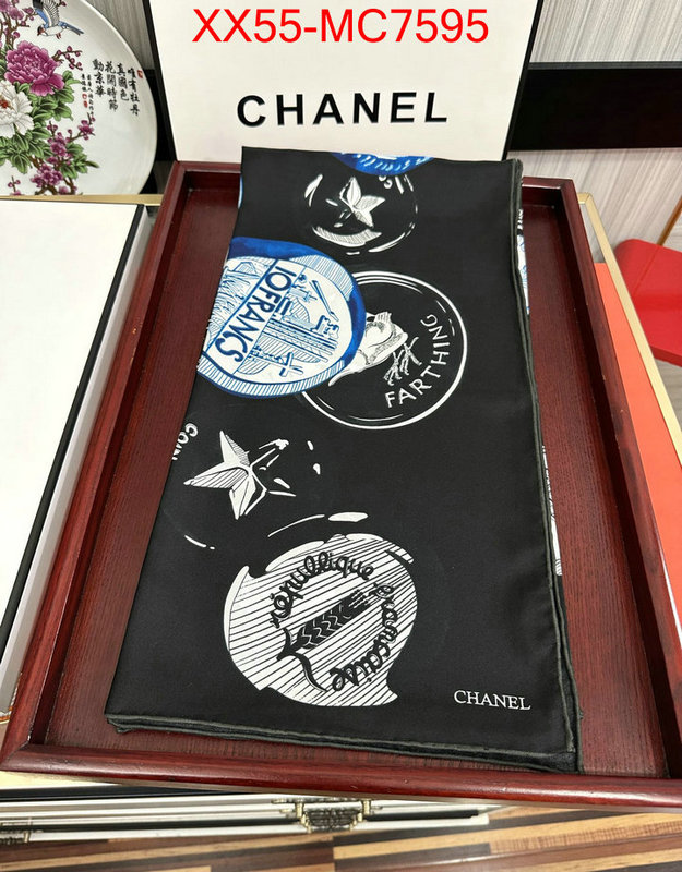 Scarf-Chanel mirror copy luxury ID: MC7595 $: 55USD