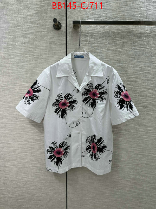 Clothing-Prada top quality designer replica ID: CJ711 $: 145USD