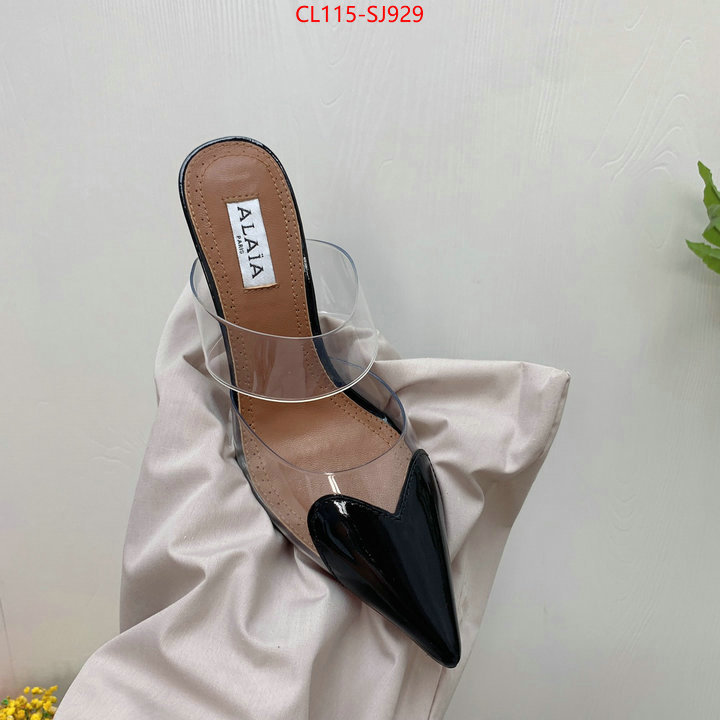 Women Shoes-ALAIA can you buy replica ID: SJ929 $: 115USD