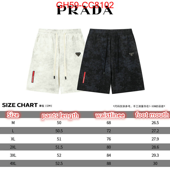 Clothing-Prada the most popular ID: CC8102 $: 59USD