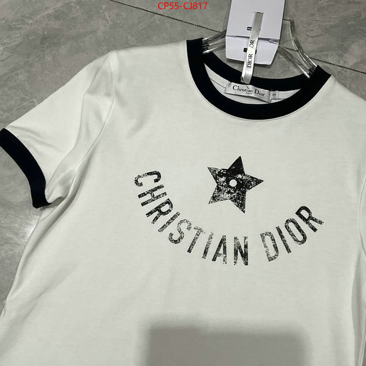 Clothing-Dior designer high replica ID: CJ817 $: 55USD