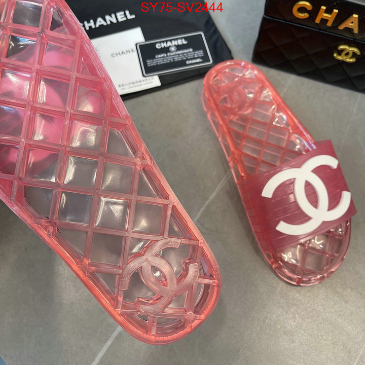 Men shoes-Chanel designer 1:1 replica ID: SV2444 $: 75USD