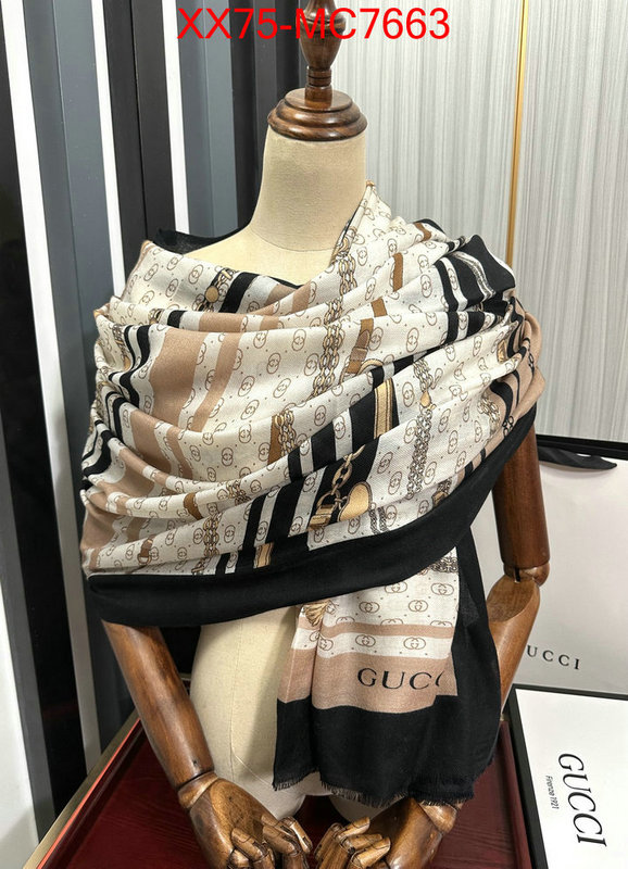 Scarf-Gucci buy cheap replica ID: MC7663 $: 75USD