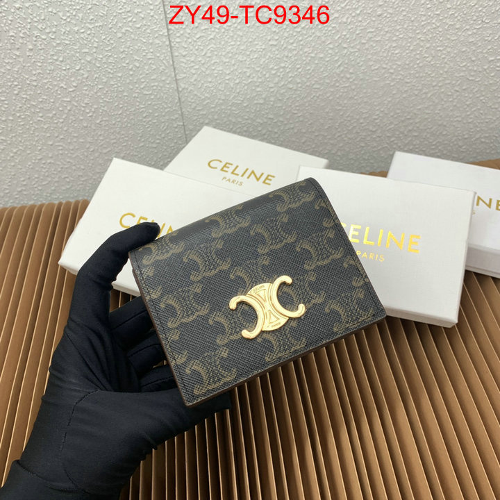 CELINE Bags(4A)-Wallet knockoff ID: TC9346 $: 49USD,