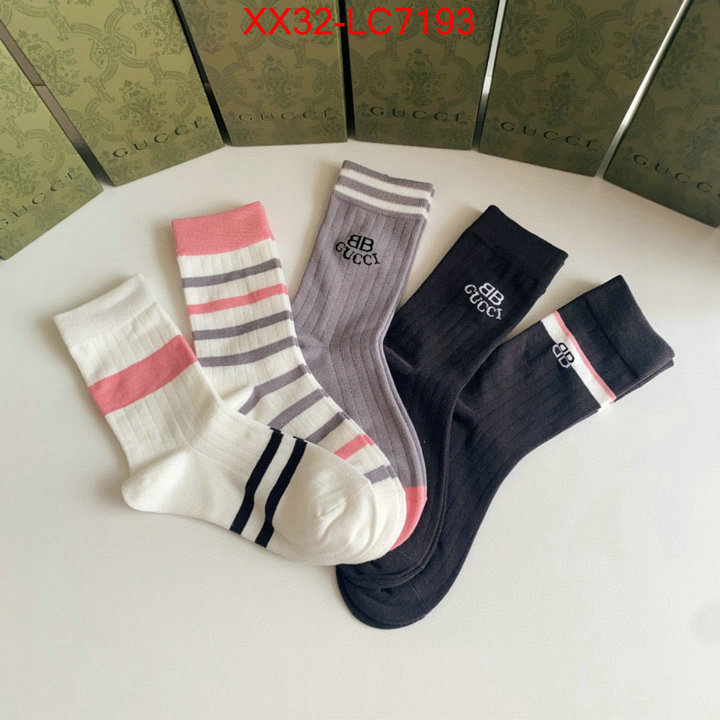 Sock-Gucci 7 star collection ID: LC7193 $: 32USD