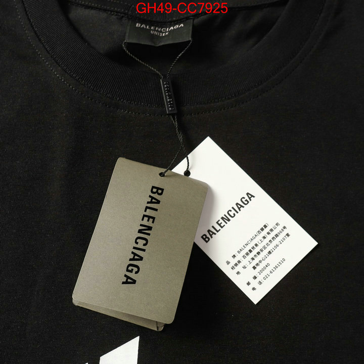 Clothing-Balenciaga buy best quality replica ID: CC7925 $: 49USD