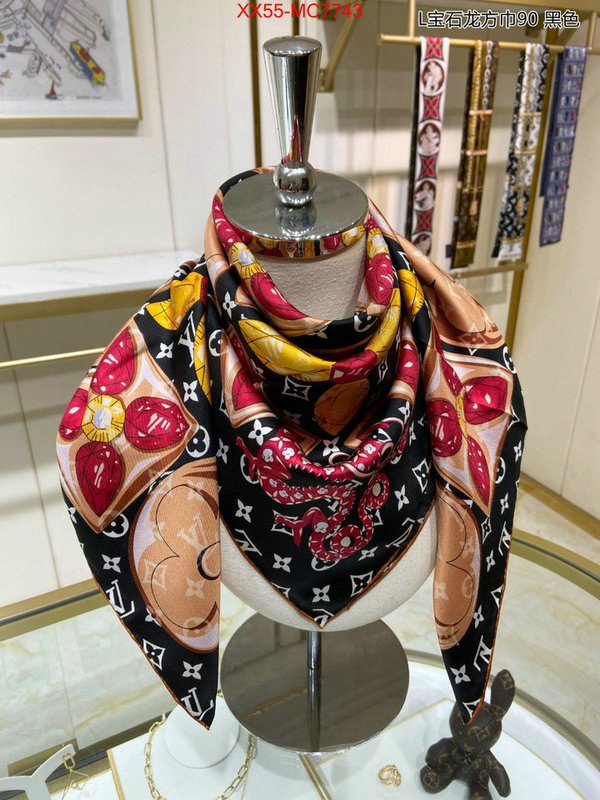 Scarf-LV perfect quality designer replica ID: MC7743 $: 55USD