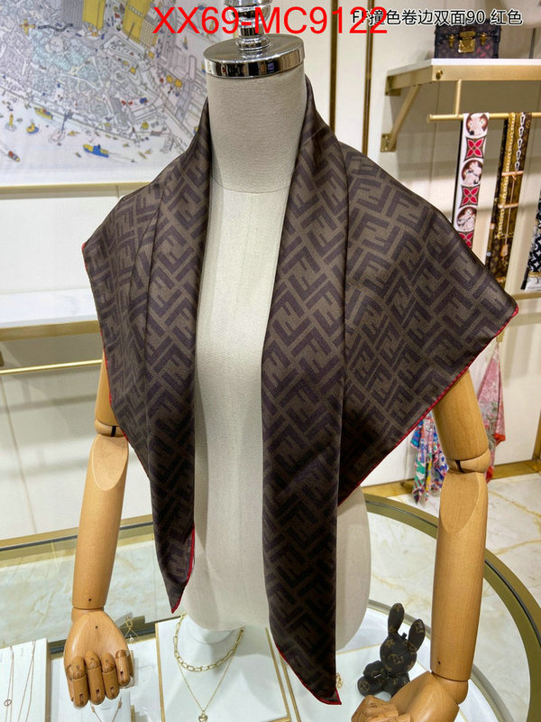 Scarf-Fendi how to buy replica shop ID: MC9122 $: 69USD