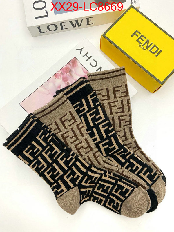 Sock-Fendi shop now ID: LC8669 $: 29USD