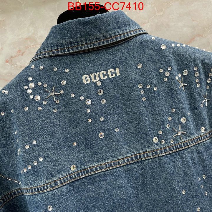 Clothing-Gucci where should i buy replica ID: CC7410 $: 155USD