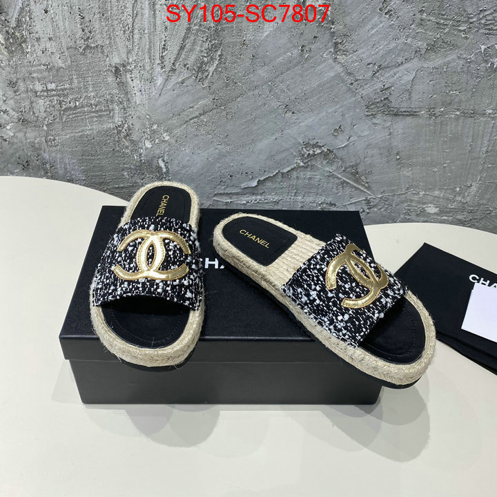 Women Shoes-Chanel we curate the best ID: SC7807 $: 105USD