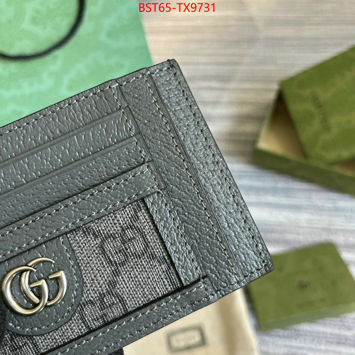 Gucci Bags(TOP)-Wallet- what 1:1 replica ID: TX9731 $: 65USD,