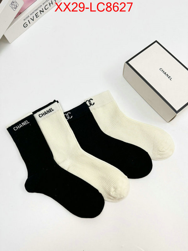 Sock-Chanel replica aaaaa+ designer ID: LC8627 $: 29USD