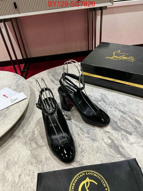 Women Shoes-Christian Louboutin best designer replica ID: SC7820 $: 129USD