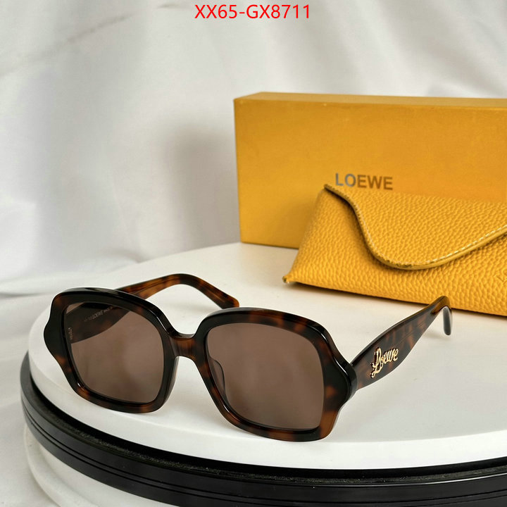 Glasses-Loewe fashion designer ID: GX8711 $: 65USD