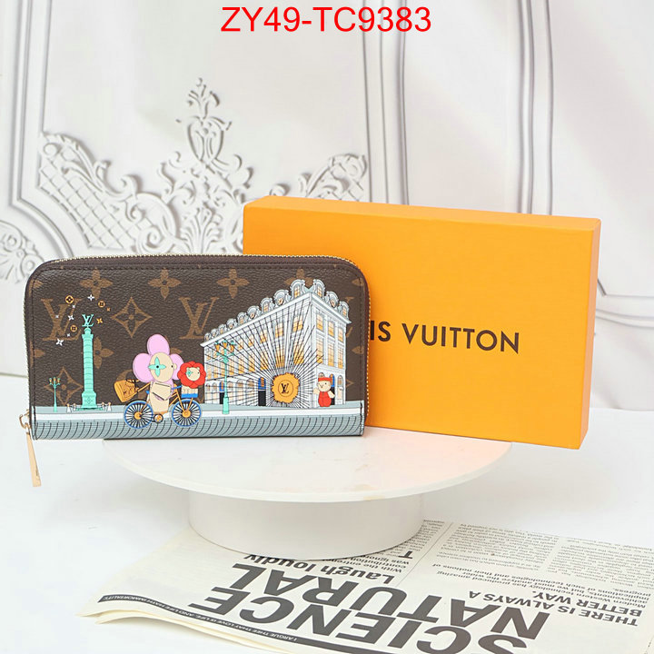 LV Bags(4A)-Wallet replica aaaaa designer ID: TC9383 $: 49USD,