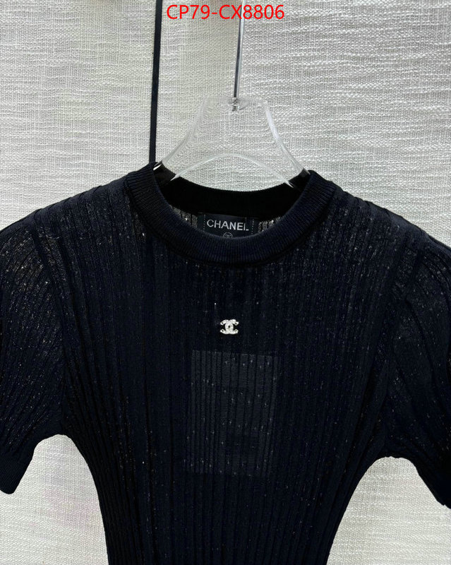 Clothing-Chanel buy replica ID: CX8806 $: 79USD