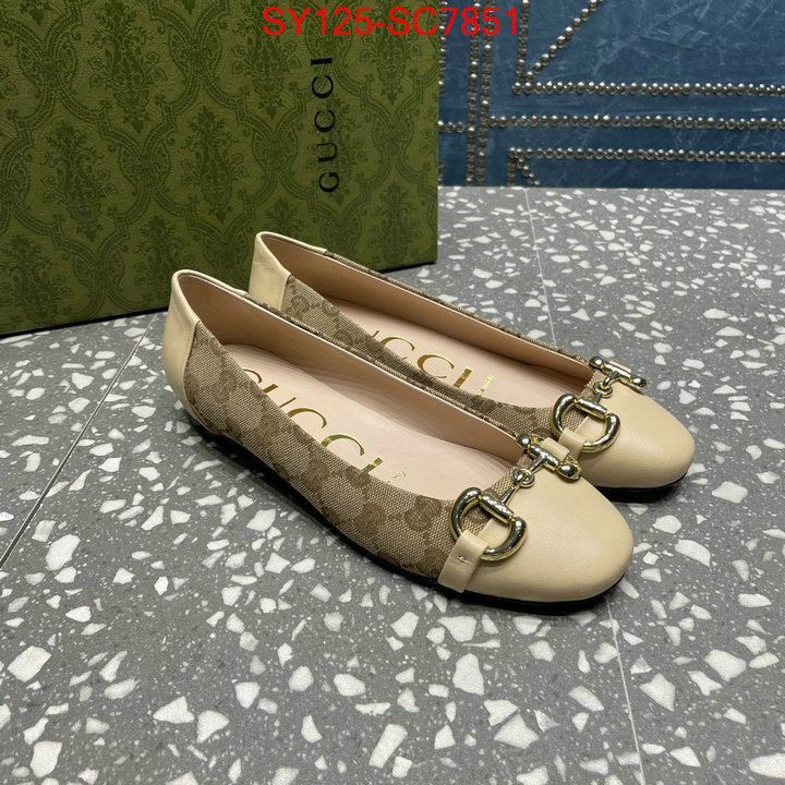 Women Shoes-Gucci replica aaaaa designer ID: SC7851 $: 125USD