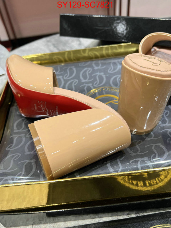 Women Shoes-Christian Louboutin practical and versatile replica designer ID: SC7821 $: 129USD