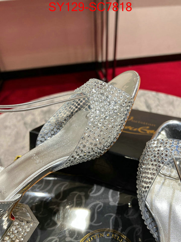 Women Shoes-Christian Louboutin replicas buy special ID: SC7818 $: 129USD