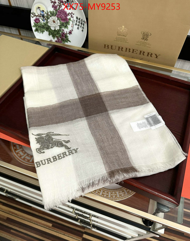 Scarf-Burberry from china ID: MY9253 $: 75USD