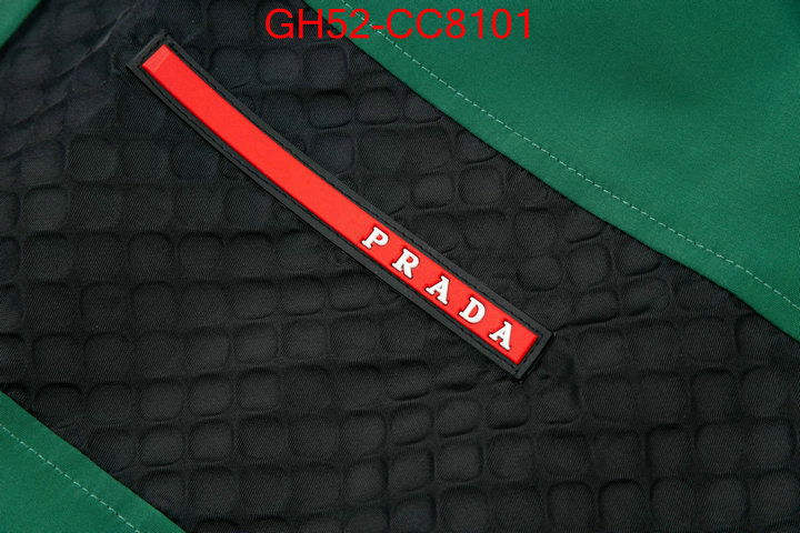 Clothing-Prada outlet sale store ID: CC8101 $: 52USD