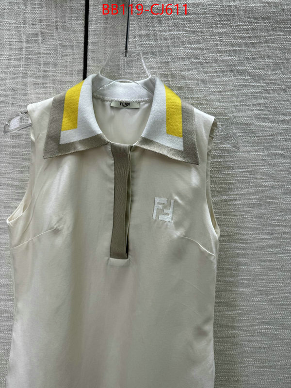 Clothing-Fendi buy the best high quality replica ID: CJ611 $: 119USD