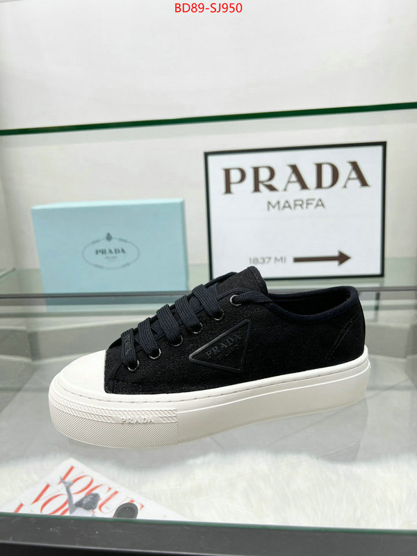 Women Shoes-Prada fake high quality ID: SJ950 $: 89USD