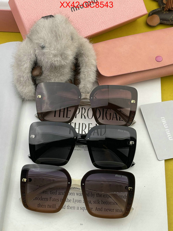 Glasses-Miu Miu wholesale 2024 replica ID: GC8543 $: 42USD