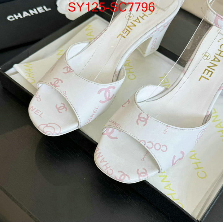 Women Shoes-Chanel wholesale replica shop ID: SC7796 $: 125USD